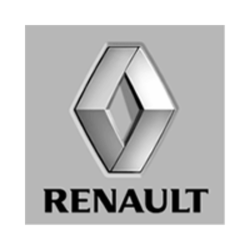 RENAULT PRETO E BRANCO